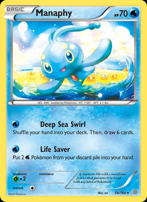 Manaphy 56/160, Primal Clash