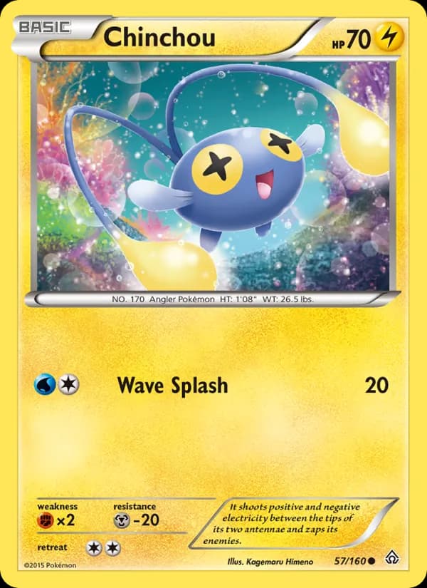 Chinchou 57/160, Primal Clash