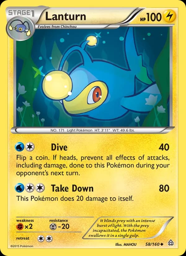 Lanturn 58/160, Primal Clash
