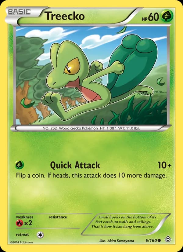 Treecko 6/160, Primal Clash