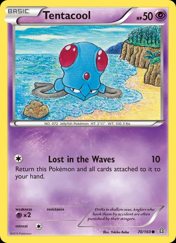 Tentacool 70/160, Primal Clash