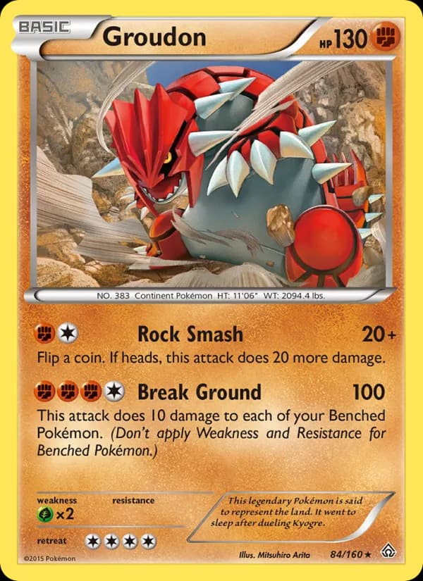 Groudon 84/160, Primal Clash