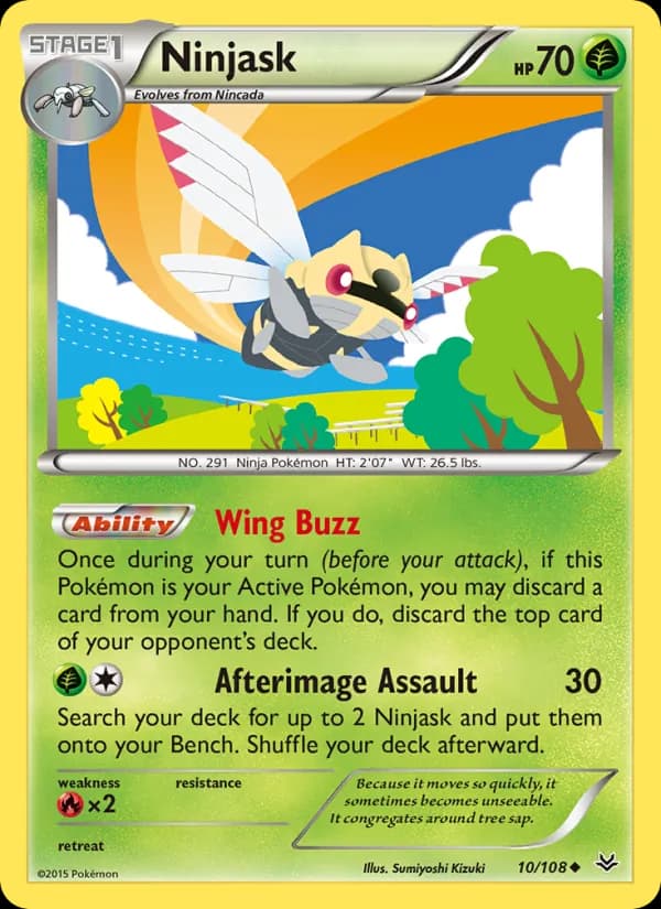 Ninjask 10/108, Roaring Skies