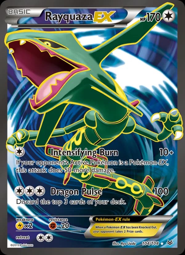 Rayquaza EX 104/108, Roaring Skies