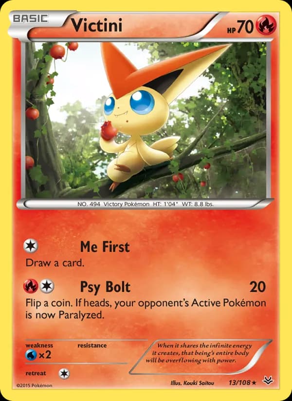 Victini 13/108, Roaring Skies