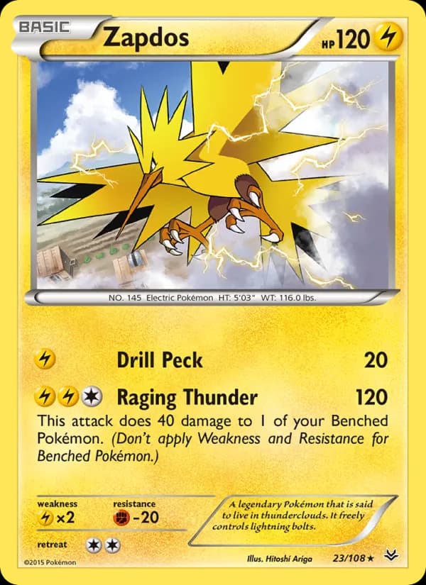 Zapdos 23/108, Roaring Skies