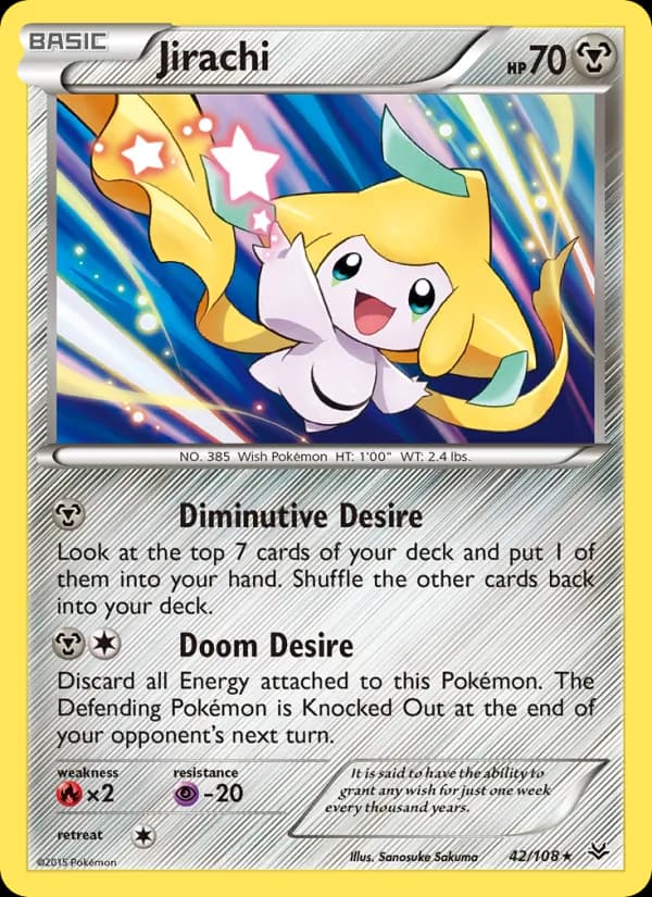 Jirachi 42/108, Roaring Skies