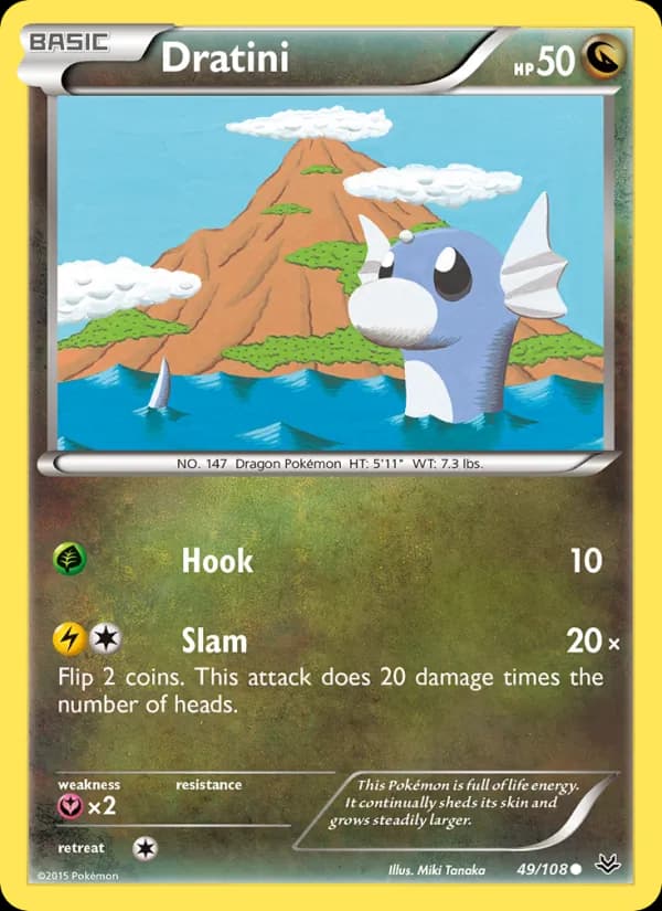 Dratini 49/108, Roaring Skies