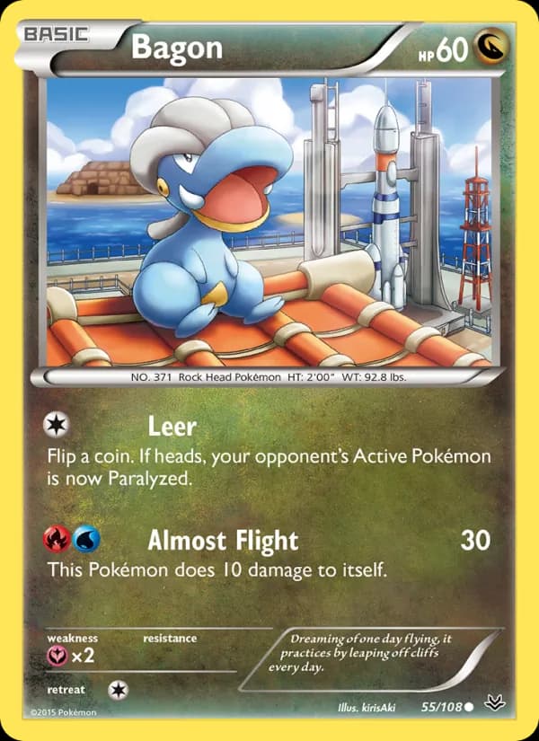 Bagon 55/108, Roaring Skies