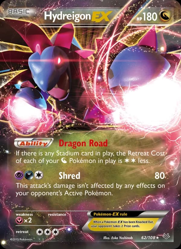 Hydreigon EX 62/108, Roaring Skies