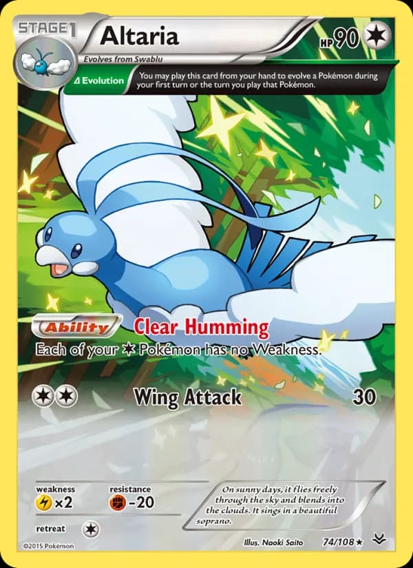 Altaria 74/108, Roaring Skies