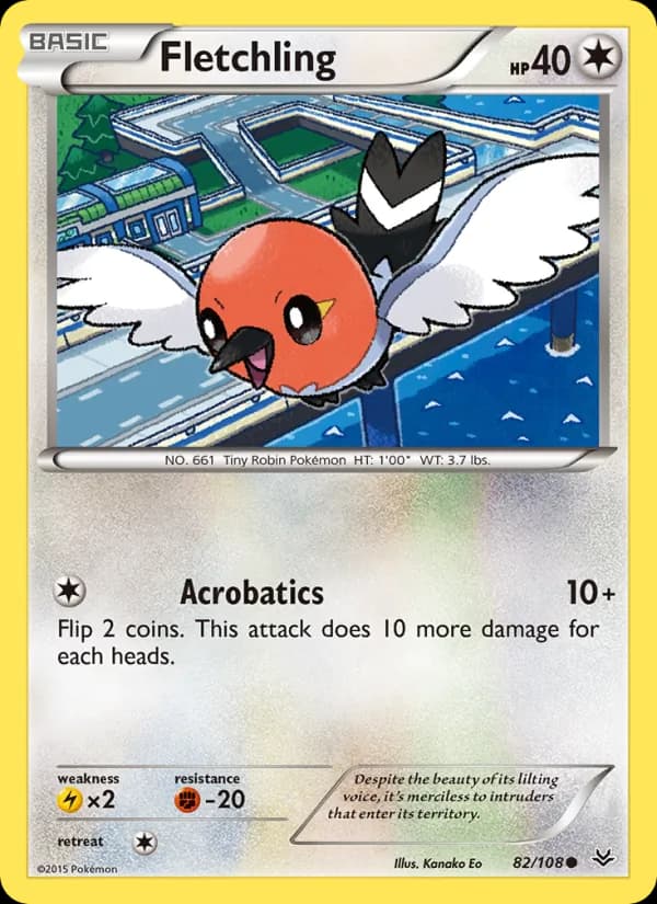 Fletchling 82/108, Roaring Skies