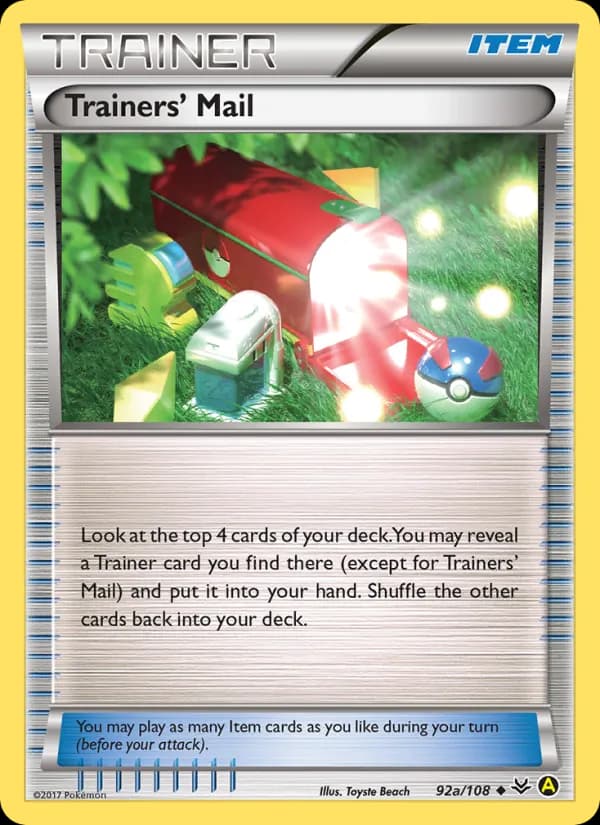 Trainers' Mail 92/108, Roaring Skies