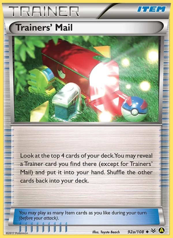 Trainers' Mail 92a/108, Roaring Skies