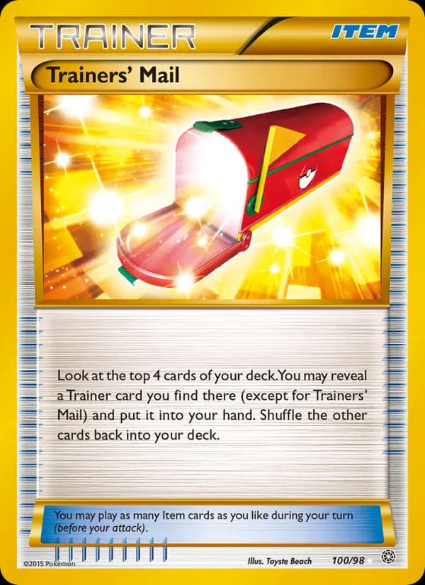 Trainers' Mail 100/98, Ancient Origins