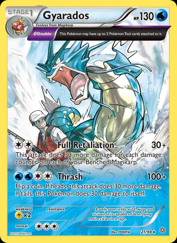 Gyarados 21/98, Ancient Origins