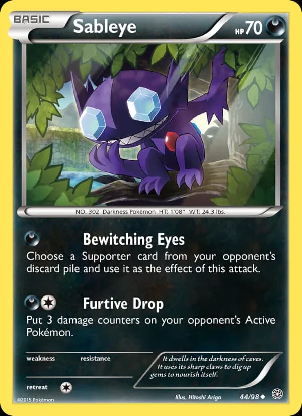 Sableye 44/98, Ancient Origins