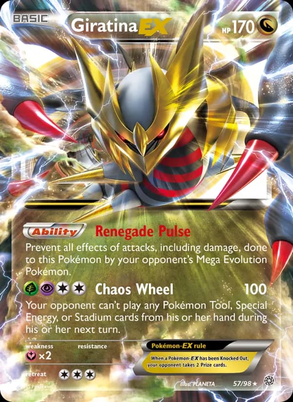 Giratina EX 57/98