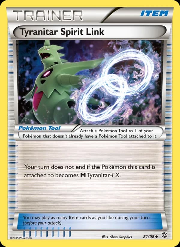 Tyranitar Spirit Link 81/98, Ancient Origins