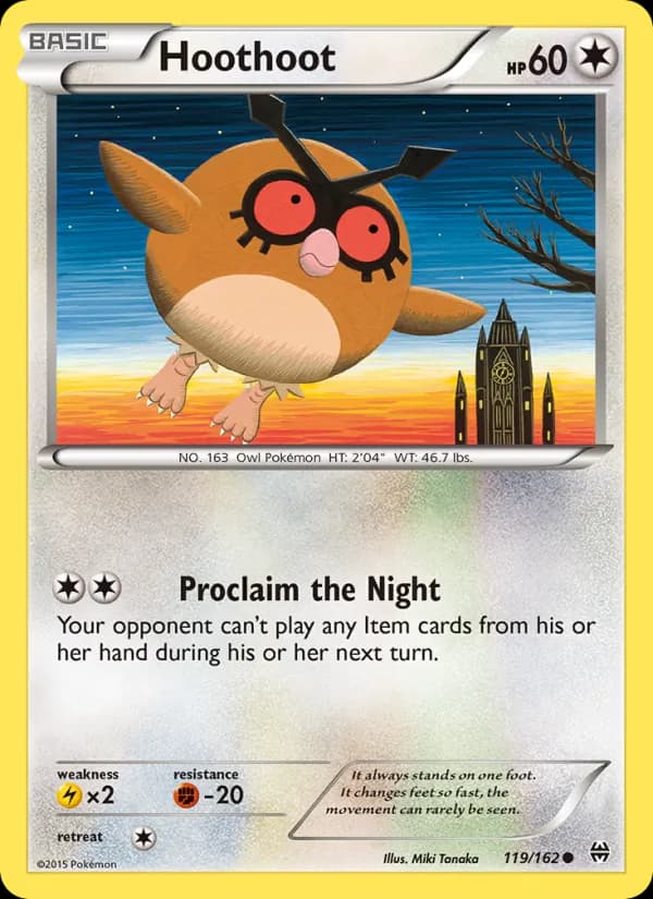 Hoothoot 119/162, BREAKthrough