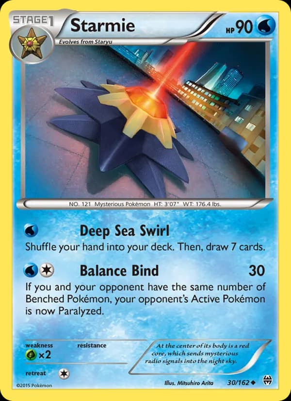 Starmie 30/162, BREAKthrough