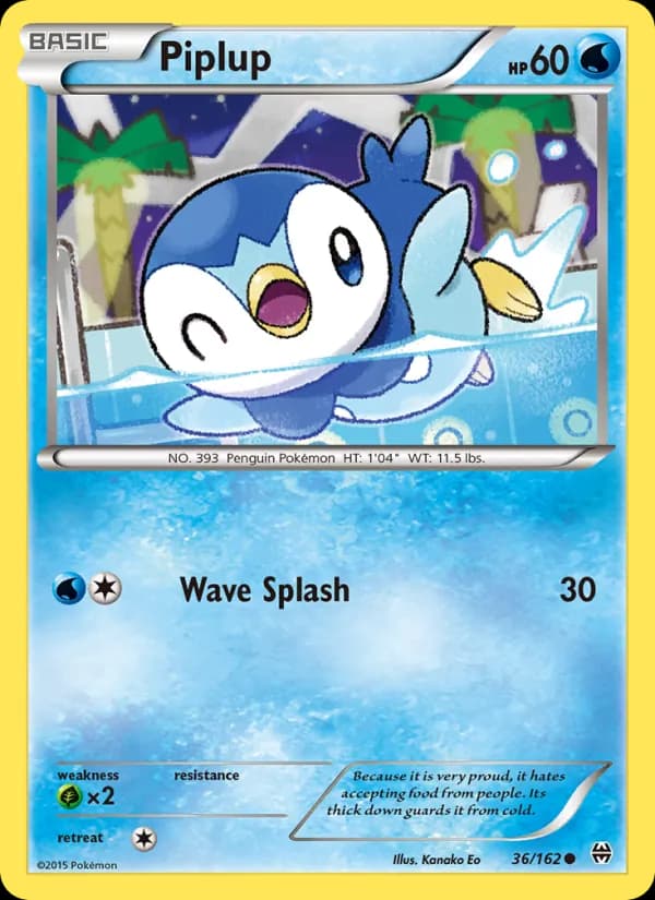 Piplup 36/162, BREAKthrough