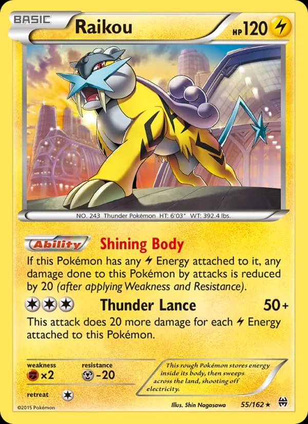 Raikou 55/162, BREAKthrough