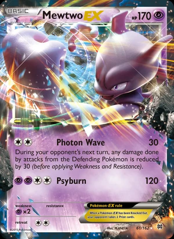 Mewtwo EX 61/162, BREAKthrough