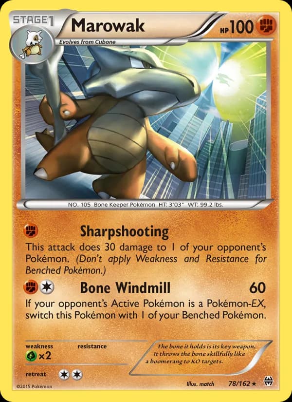 Marowak 78/162, BREAKthrough