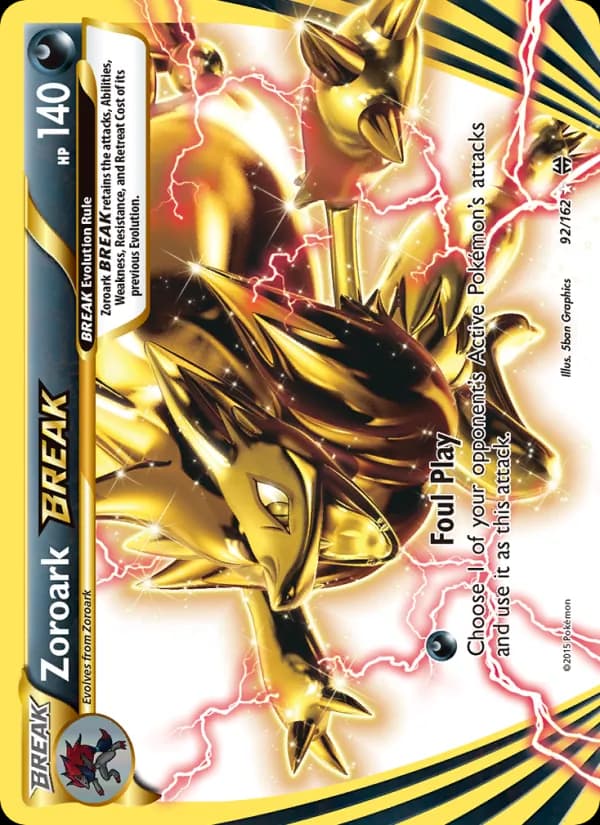 Zoroark BREAK 92/162, BREAKthrough