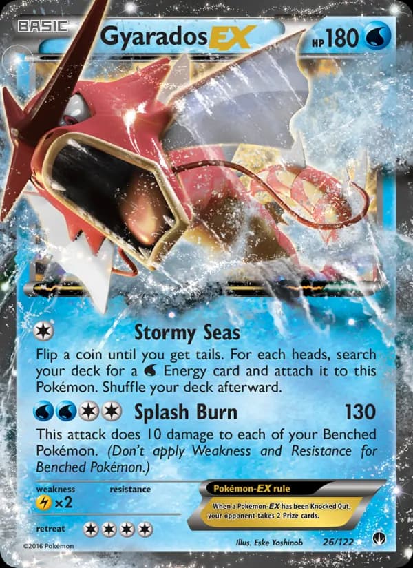 Gyarados EX 26/122, BREAKpoint
