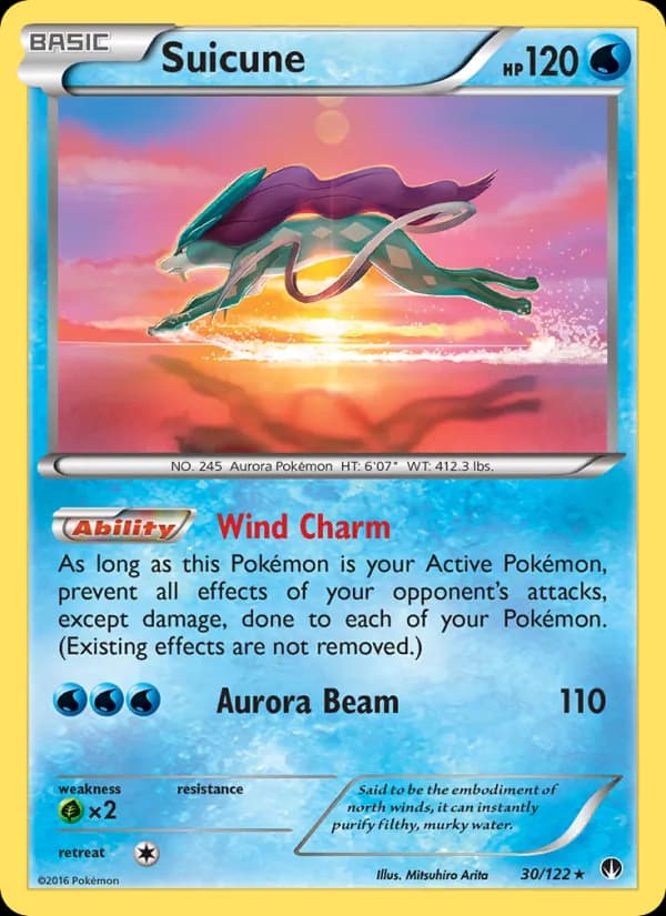 Suicune 30/122, BREAKpoint