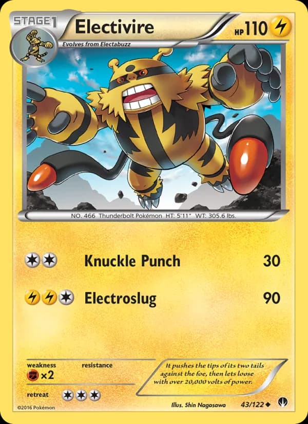 Electivire 43/122, BREAKpoint