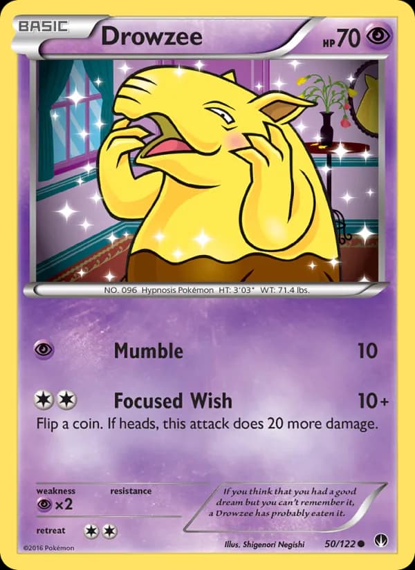 Drowzee 50/122, BREAKpoint