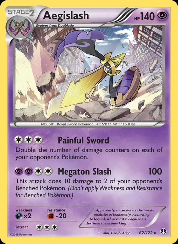 Aegislash 62/122, BREAKpoint
