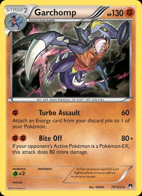 Garchomp 70/122, BREAKpoint