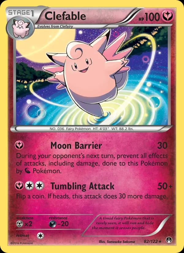 Clefable 82/122, BREAKpoint