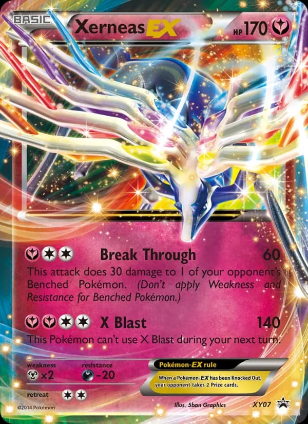 Xerneas EX XY07/211, XY Black Star Promos