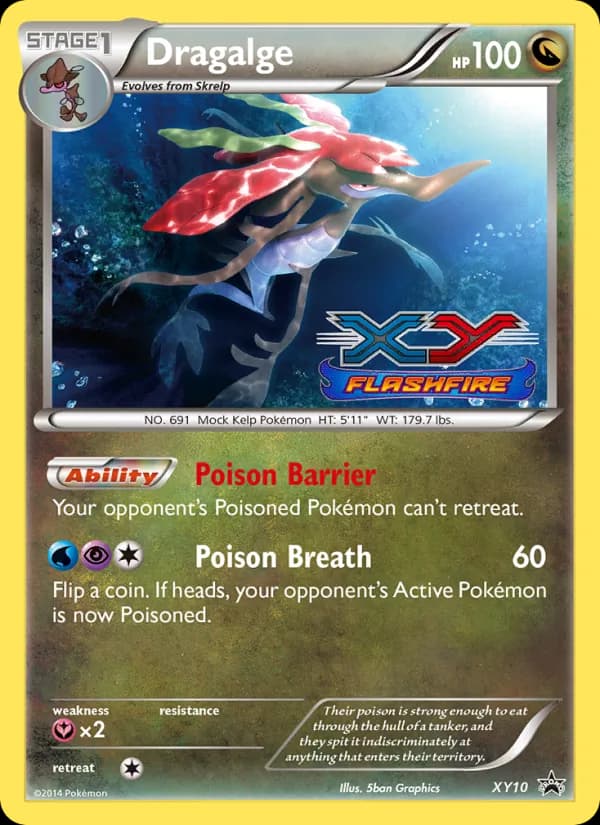 Dragalge XY10/211, XY Black Star Promos