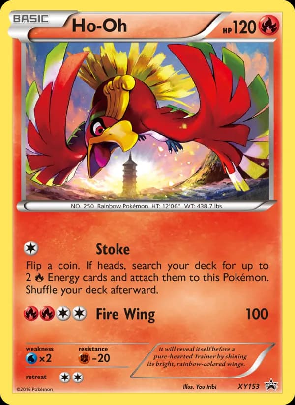 Ho Oh XY153/211, XY Black Star Promos