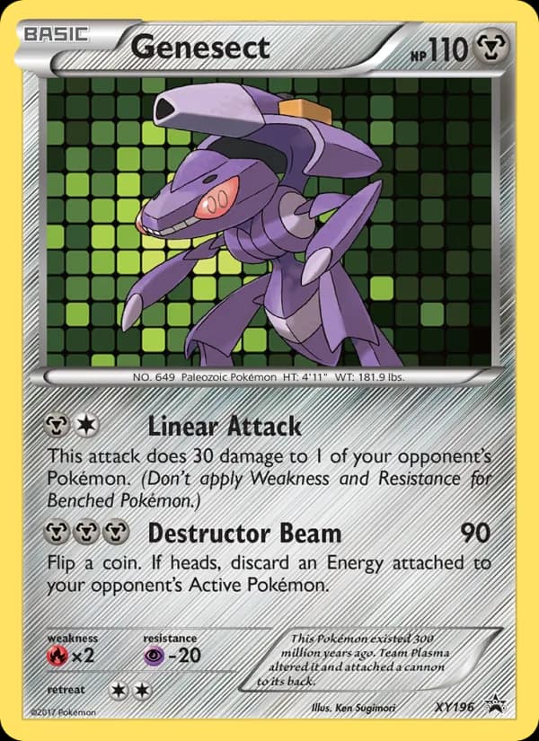 Genesect XY196/211, XY Black Star Promos