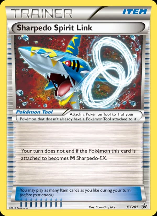Sharpedo Spirit Link XY201/211, XY Black Star Promos