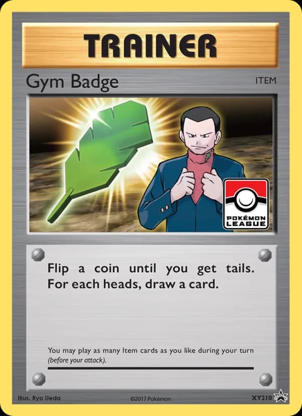 Gym Badge XY210/211, XY Black Star Promos