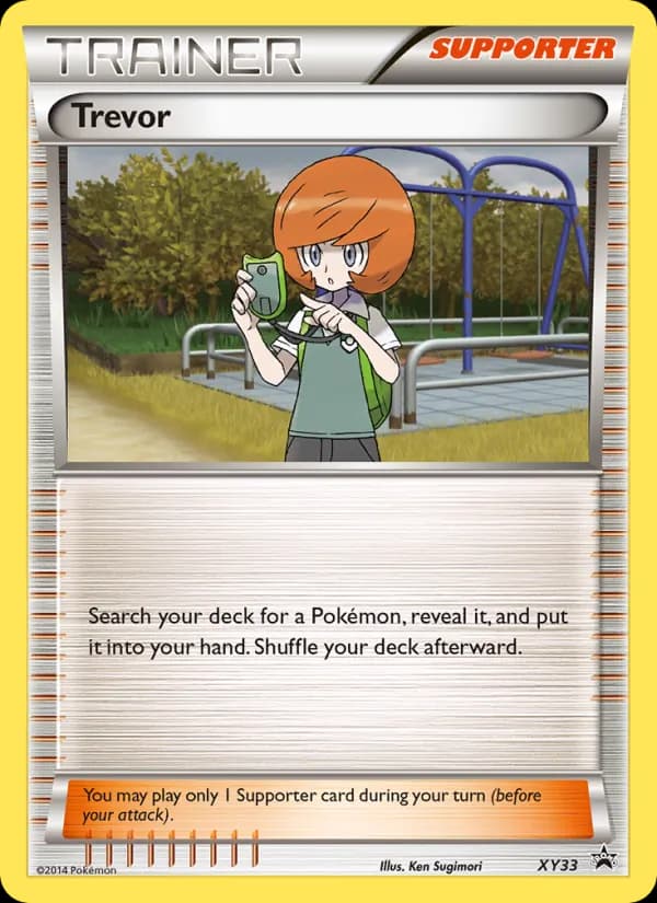 Trevor XY33/211, XY Black Star Promos