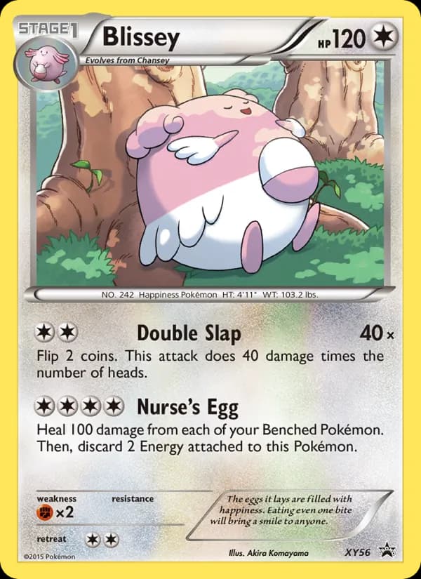 Blissey XY56/211, XY Black Star Promos