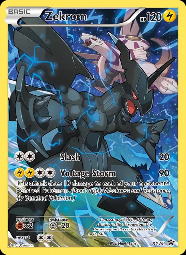 Zekrom XY76/211, XY Black Star Promos