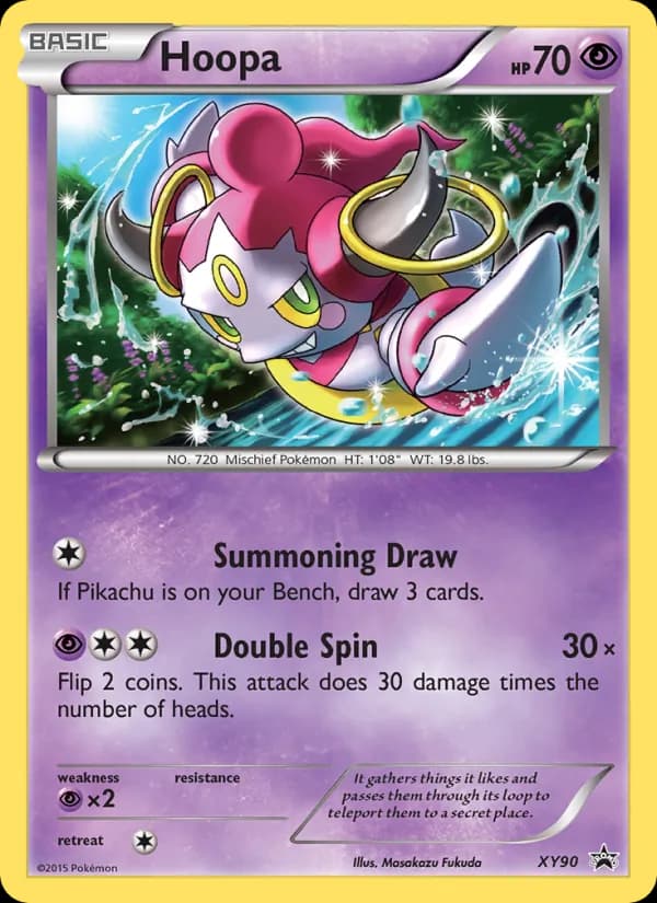 Hoopa XY90/211, XY Black Star Promos
