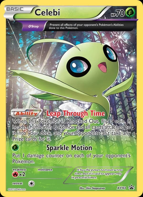 Celebi XY93/211, XY Black Star Promos
