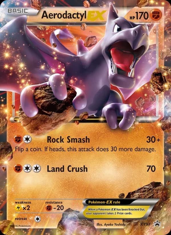 Aerodactyl EX XY97/211, XY Black Star Promos