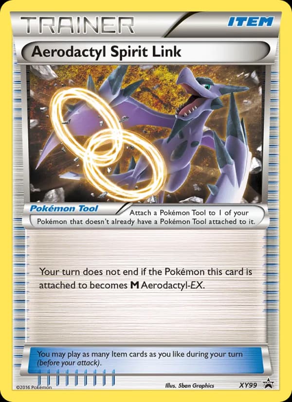 Aerodactyl Spirit Link XY99/211, XY Black Star Promos